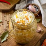 sauerkraut in jar