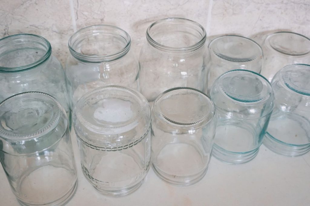 Standard canning jar sizes
