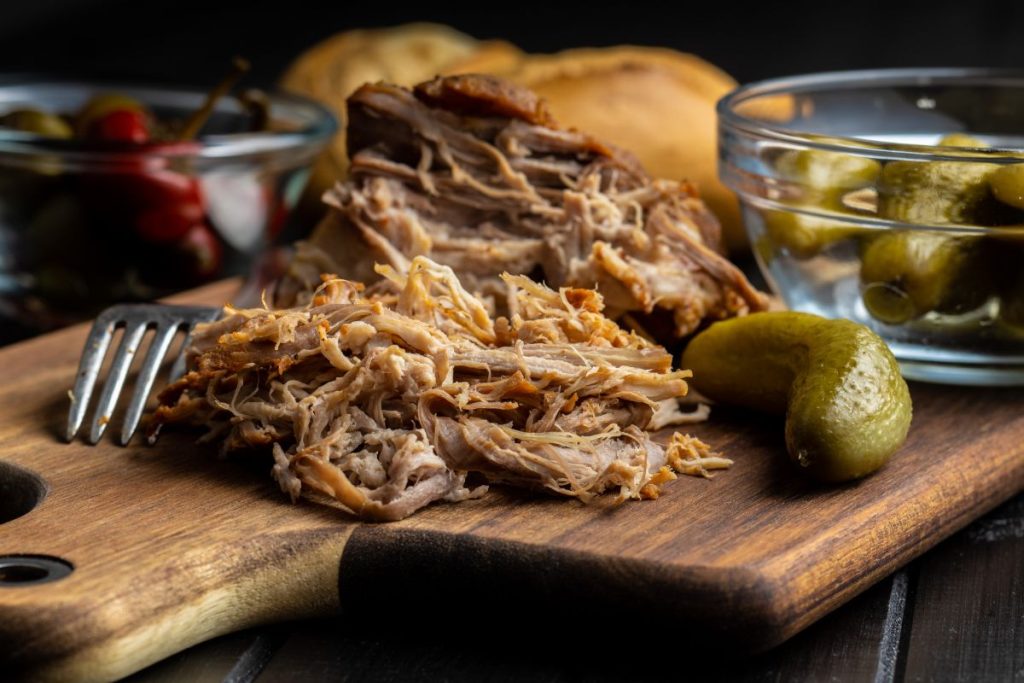 Cooking and Pressure Canning Pulled Pork