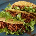 Hard shell beef tacos