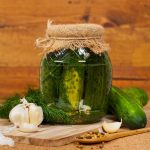 canned dill pickles